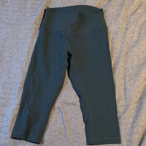 lululemon athletica Dark Green Leggings
